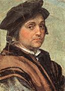 Andrea del Sarto Self-Portrait painting